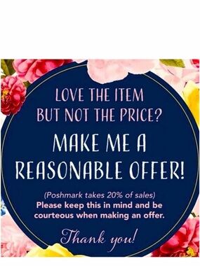 Make Me A Reasonable Offer -